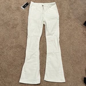 Stretch flare jeans